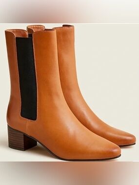 J. Crew Refined Leather High Shaft Boots Size 7